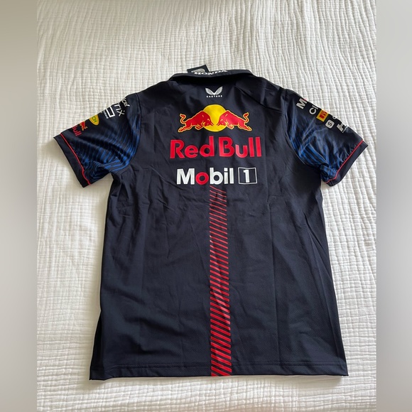 Oracle Red Bull Racing 2023 Team Polo Men’s Medium New with Tags - Picture 3 of 4